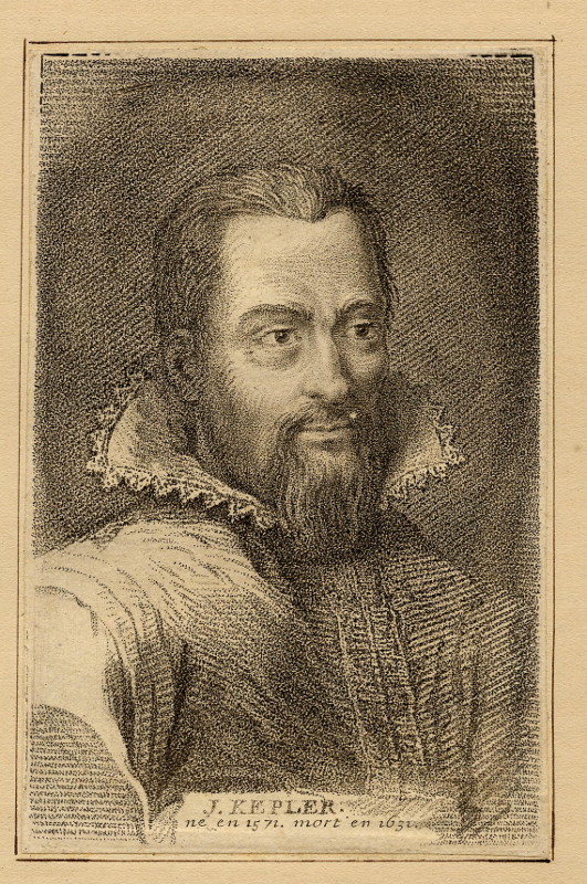 print J. Kepler, né en 1571, mort en 1631 by nn
