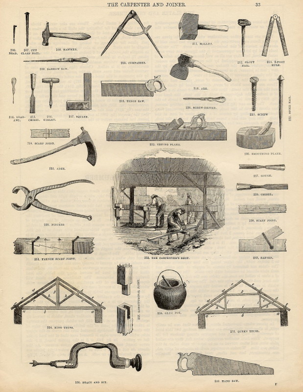 The carpenter and joiner by nn