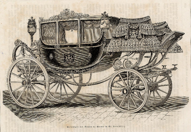 Galawagen des Grafen de Morny in St. Petersburg by nn