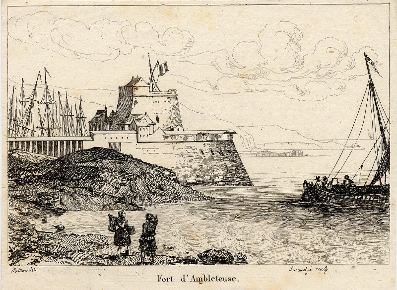 Fort dAmbleteuse by Lacauchie, naar Buttura