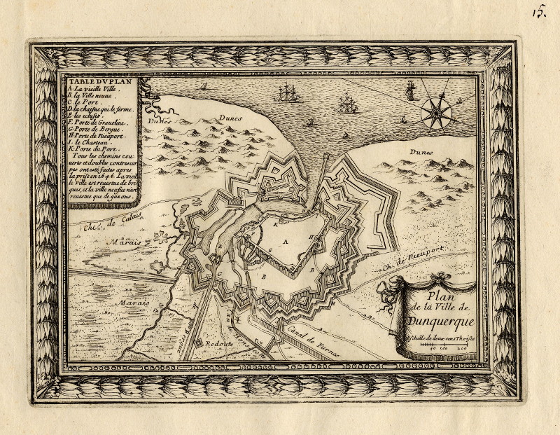 Plan de la Ville de Dunquerque by nn