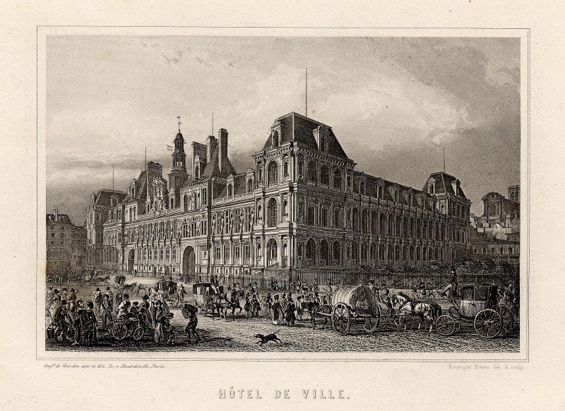 Hotel de Ville by Gebr. Rouargue