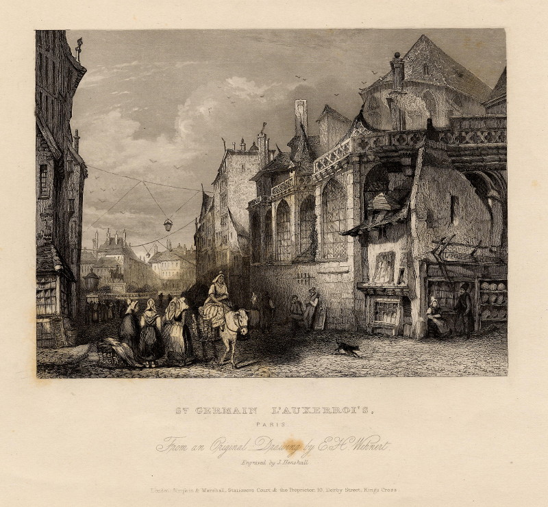 St. Germain l´Auxerroi´s by J. Henshall, naar E.H. Wehnert