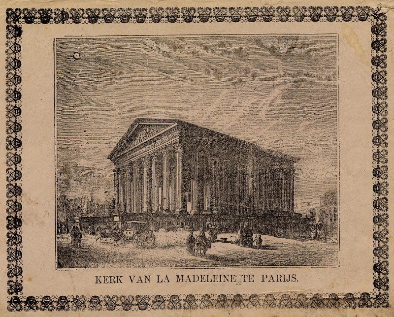 Kerk van la Madeleine te Parijs by nn