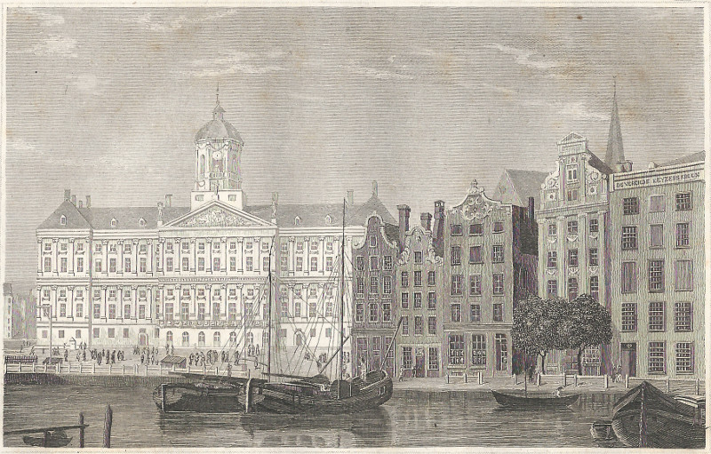 Das Königliche Schloss in Amsterdam by nn