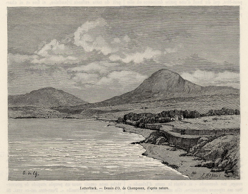 Letterfrack by F. Meaulle naar O. de Champeuax