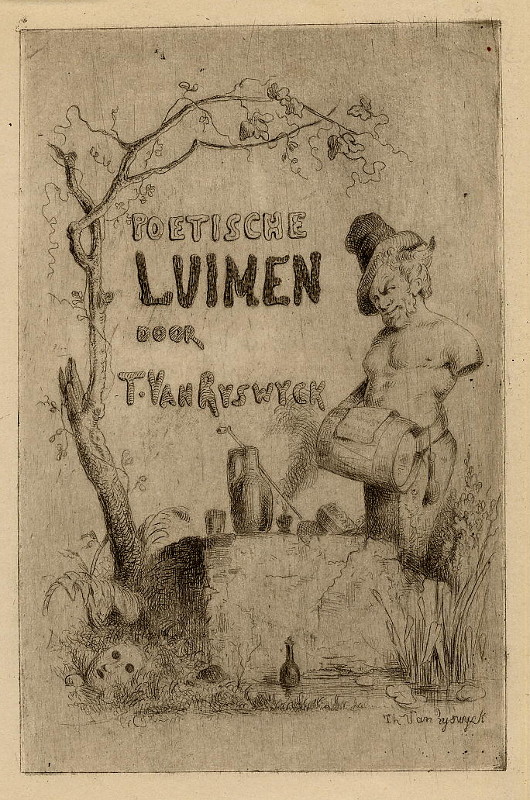 print Poëtische luimen by Th. van Rijswijck