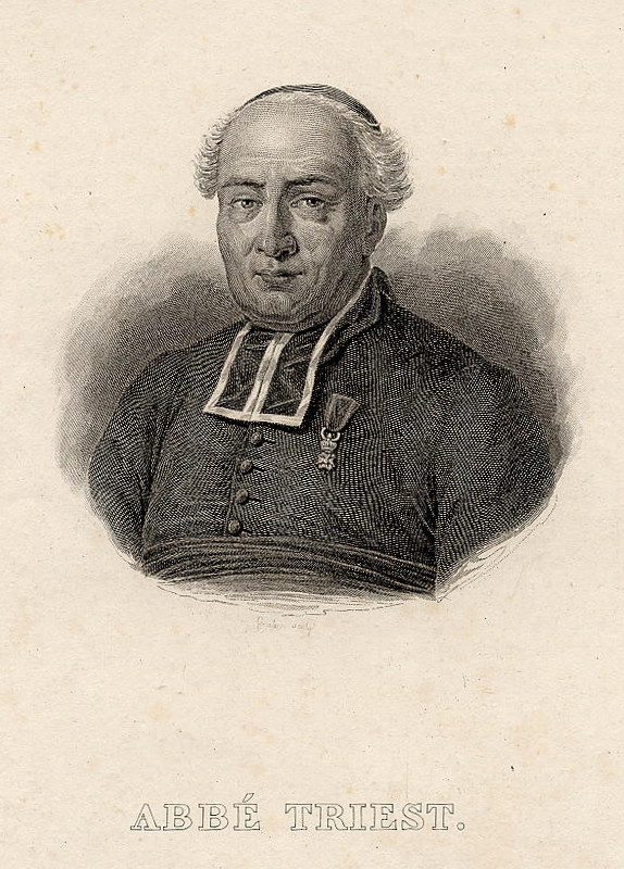 print Abbé Triest by nn