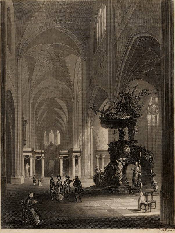 St. Bavon, Ghent by A.H. Payne