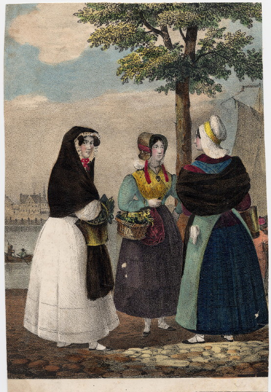 print Costumes d´Anvers et de ses environs by F. Tessaro