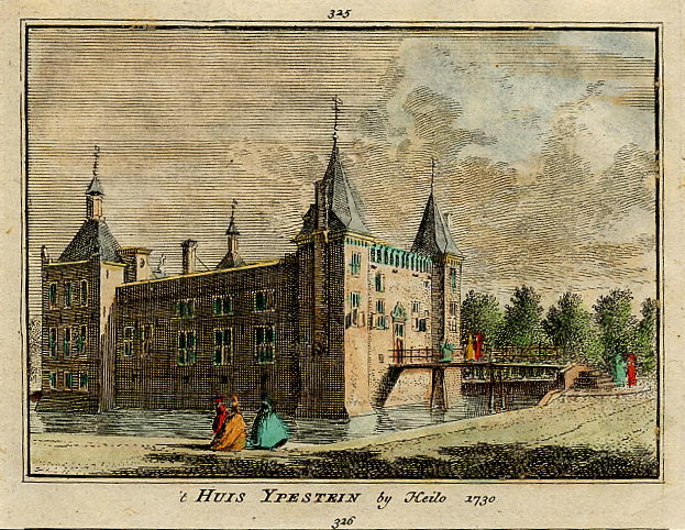 ´t Huis Ypestein bij Heilo 1730 by H. Spilman en C. Pronk
