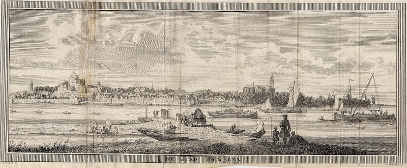 De stad Nijmegen by J.C. Philips naar C.Pronk