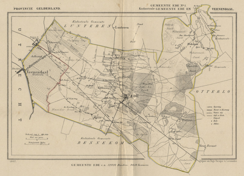 Ede (Kad gem Ede en Veenendaal) by Kuyper (Kuijper)