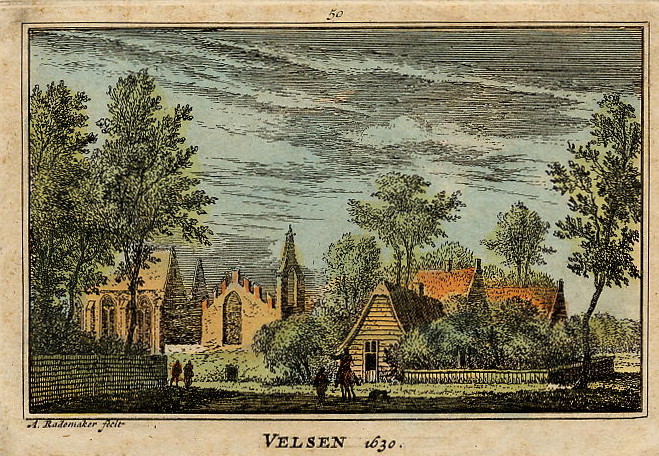 Velsen 1630 by A. Rademaker