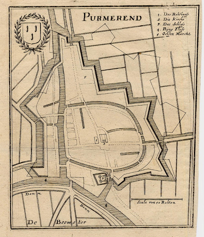 Purmerend by Merian