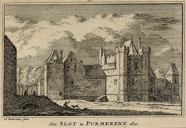 Het slot te Purmerent 1610 by A. Rademaker