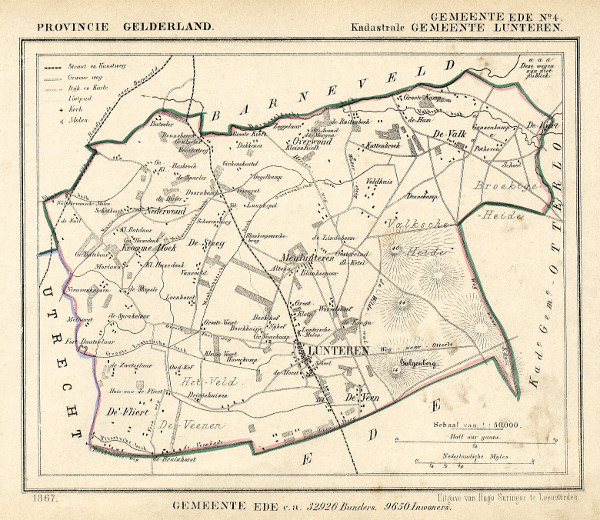 map communityplan Ede (Kad gem Lunteren) by Kuyper (Kuijper)