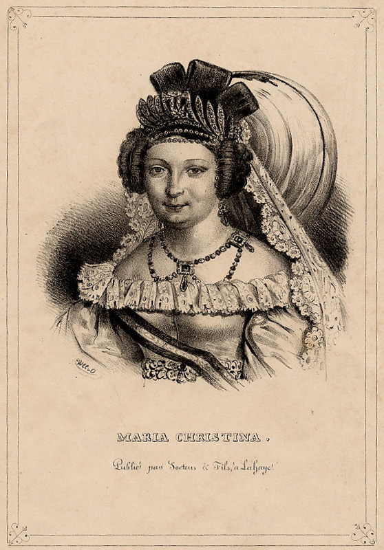print Maria Christina  by W.C.C. van Oudendorp
