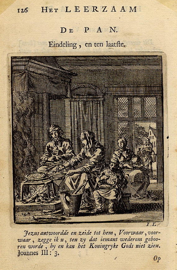 print De Pan. Eindeling, en ten laatste. by Jan Luyken