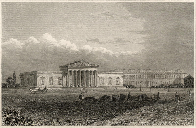 Die Glyptothek und Pinacothek in München by nn