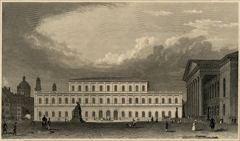 Le Chateau Royal a Münich (capitale de la Baviere) by nn