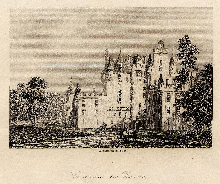 Château de Doune by Joseph Skelton