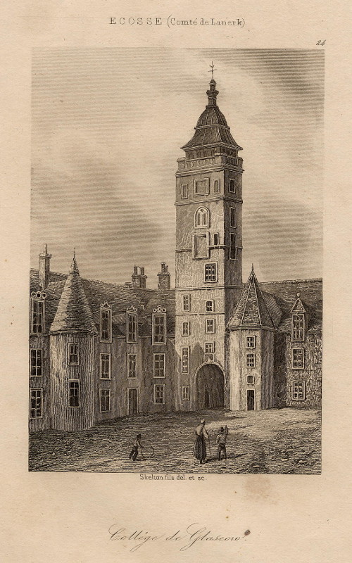 view Collége de Glascow by Joseph Skelton en zonen