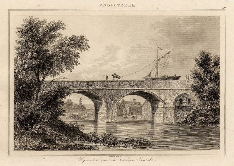 Aqueduc sur la rivière Irwel by Lemaitre