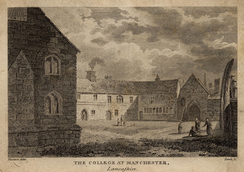 The college at Manchester, Lancashire by Thornton, S. Rawle