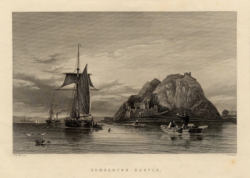 Dumbarton castle by W. Forrest, J.W. McLea