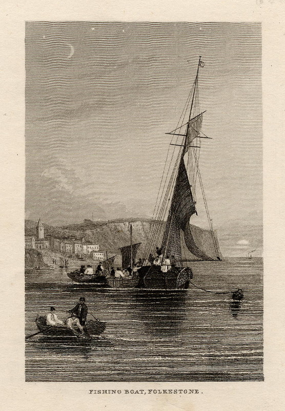 view Fishing boat, Folkestone by nn