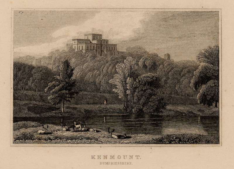 Kenmount, Dumfriesshire by T.H. Shepherd