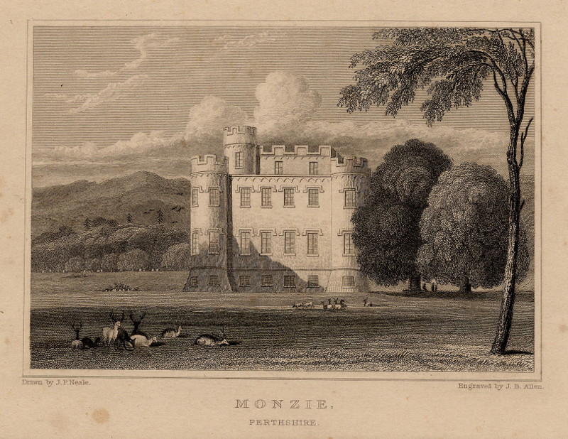 Monzie, Perthshire by J.B. Allen, J.P. Neale