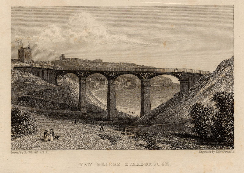 New Bridge Scarborough by E. Francis, R. Westall