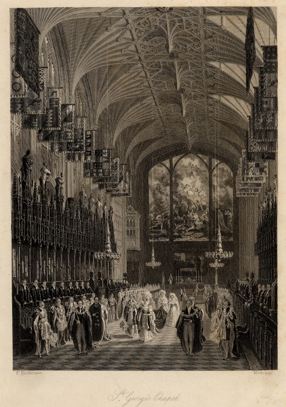 view St. George´s Chapel by Mottram, F. Mackenzie