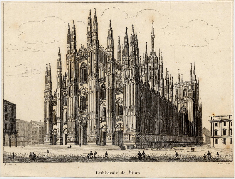 Cathédrale de Milan by Buttura, Durau