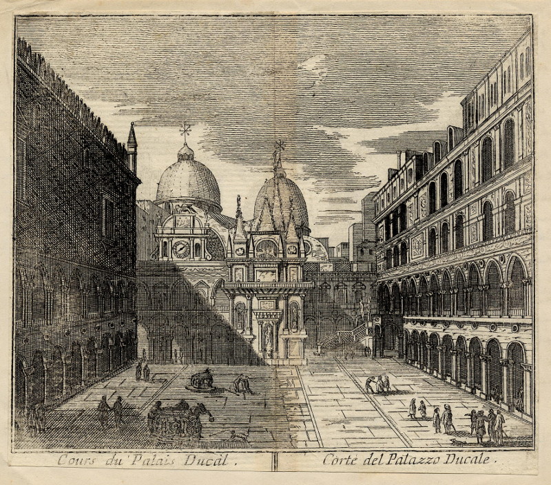 Cours du Palais Ducal, Corte del Palazzo Ducale by nn