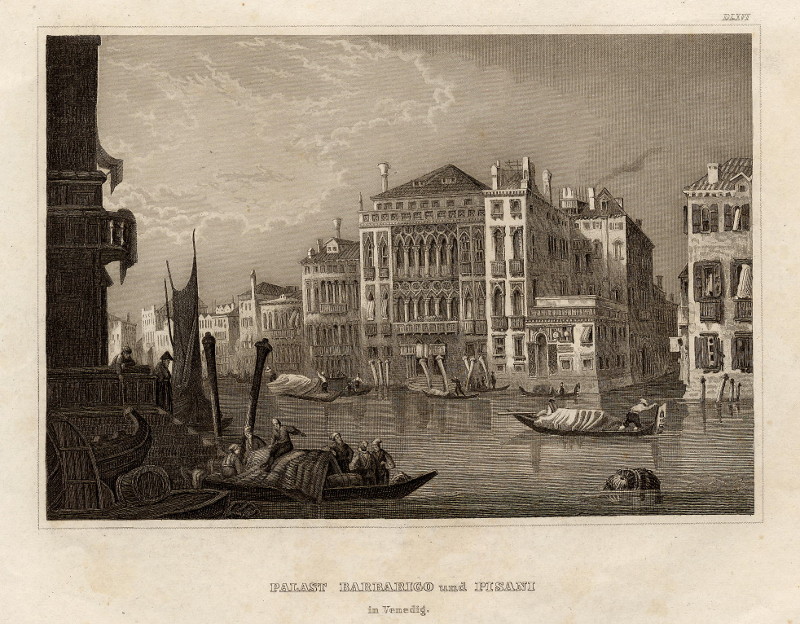 Palast Barbarigo und Pisani in Venedig by nn