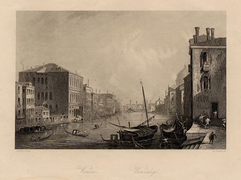Venice, Venedig by A. Carse, Canale
