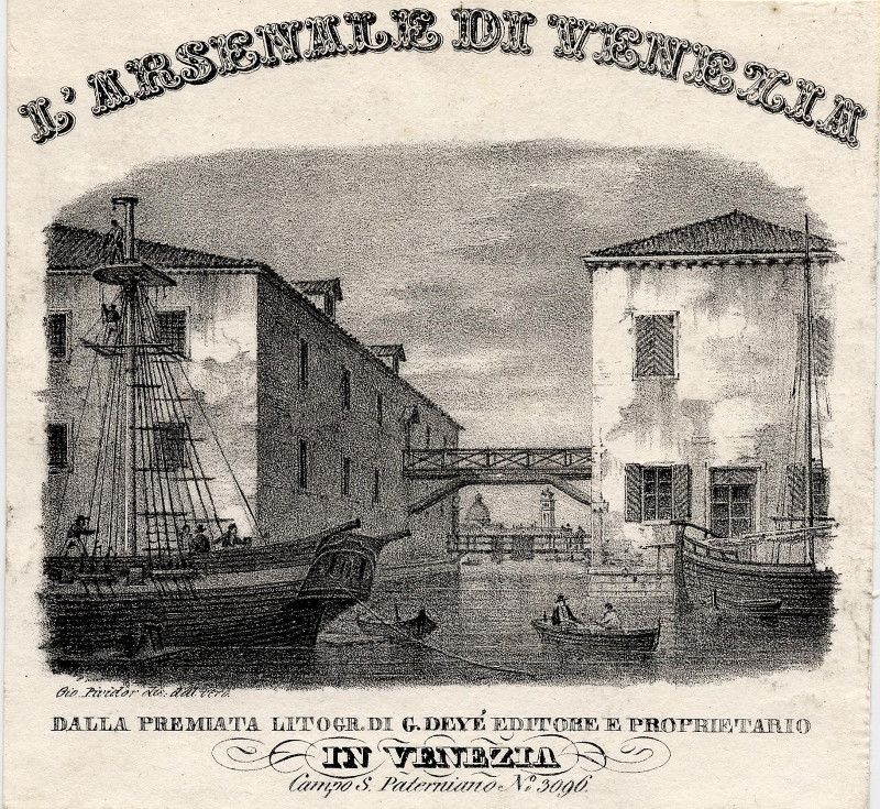 L´Arsenale di Venezia by Giovanni Pividor