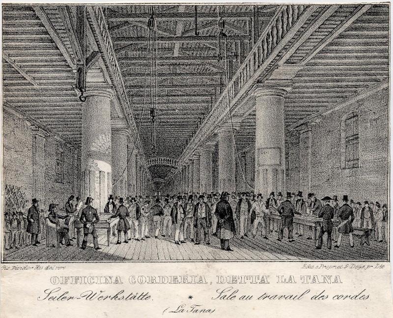 Officina corderia, detta la tana by Giovanni Pividor