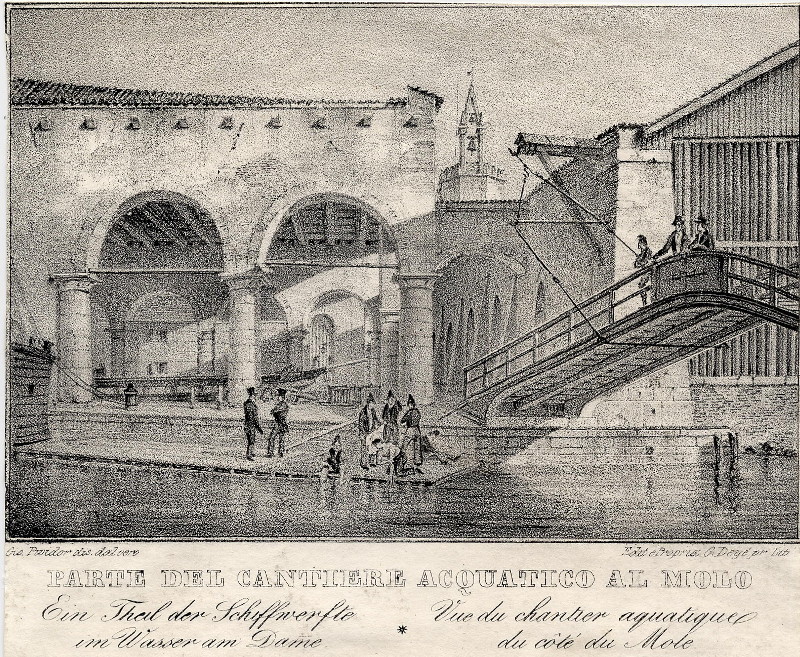 Parte del Cantiere Acquatico al Molo by Giovanni Pividor