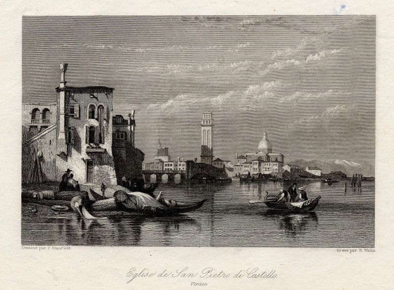 Eglise de San Pietro di Castello, Venise by C. Stansfield, R. Wallis