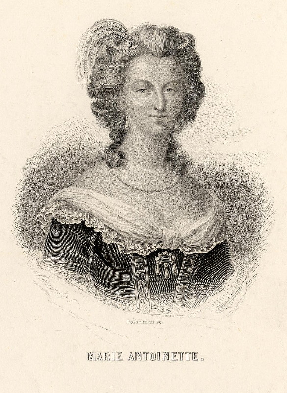 print Marie Antoinette by Bosselman