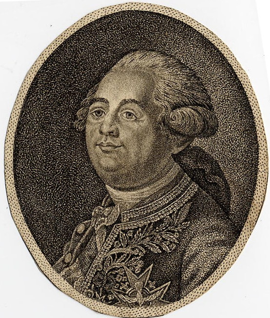 print Lodewijk XVI by nn