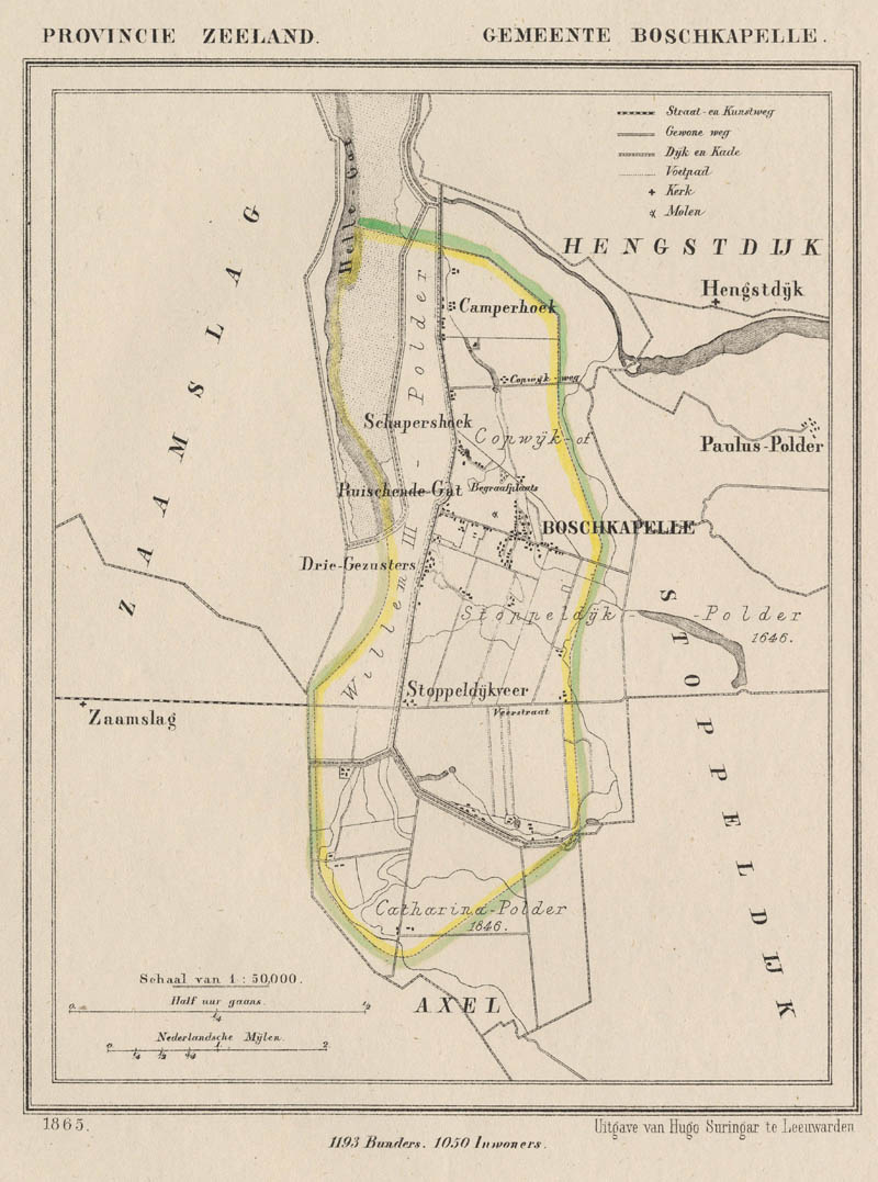 gemeente Boschkapelle by J Kuyper