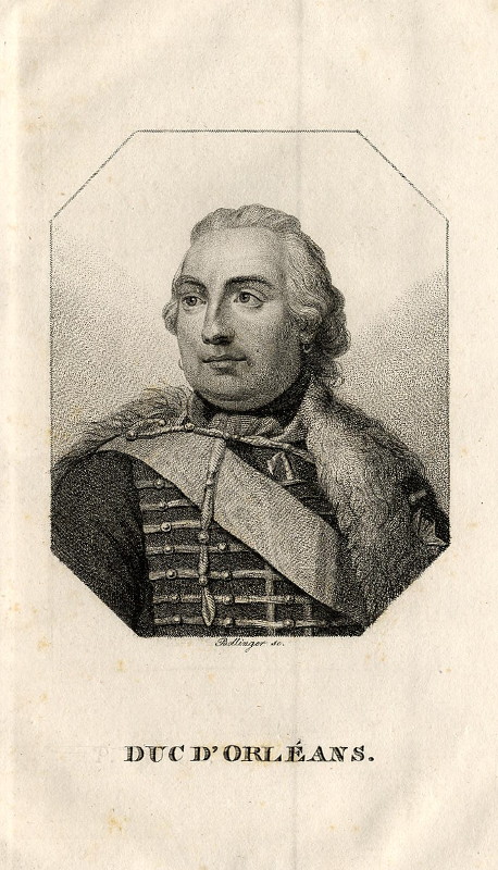 print Duc d´Orleans by Bollinger