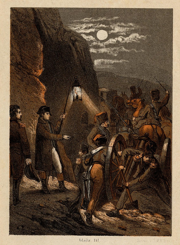 print 1812 of De tocht naar Rusland by P.J. Andriessen