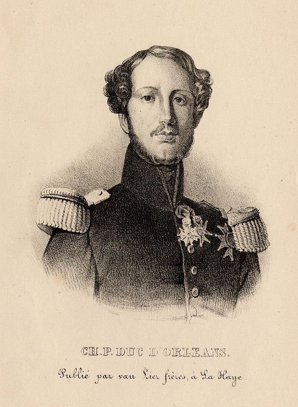 print Ch. P. Duc d´Orléans  by van Lier