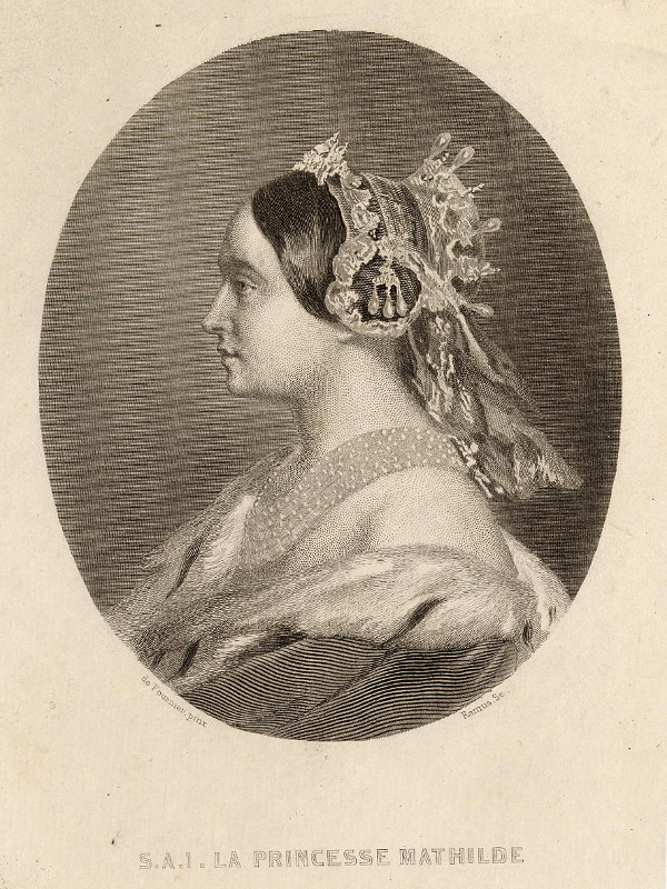 print S.A.I. la Princesse Mathilde by Ramus, de Fournier